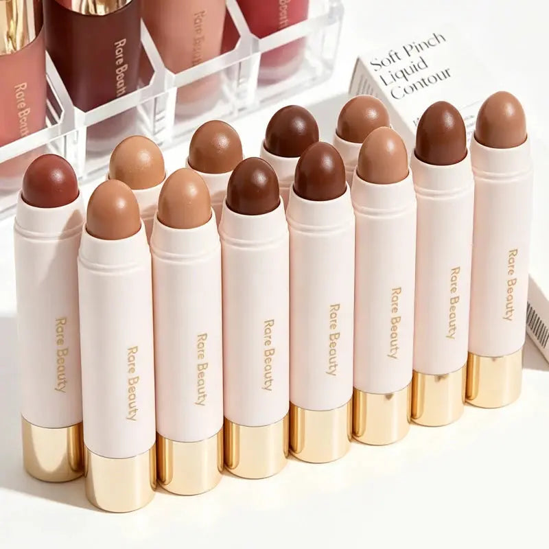 Original Rare Beauty 3D Face Contour Liquid Bronzer Shade Smooth Highlight Mirror Lasting Natural Nose Shadow Waterproof Makeup High Class Cosmetics