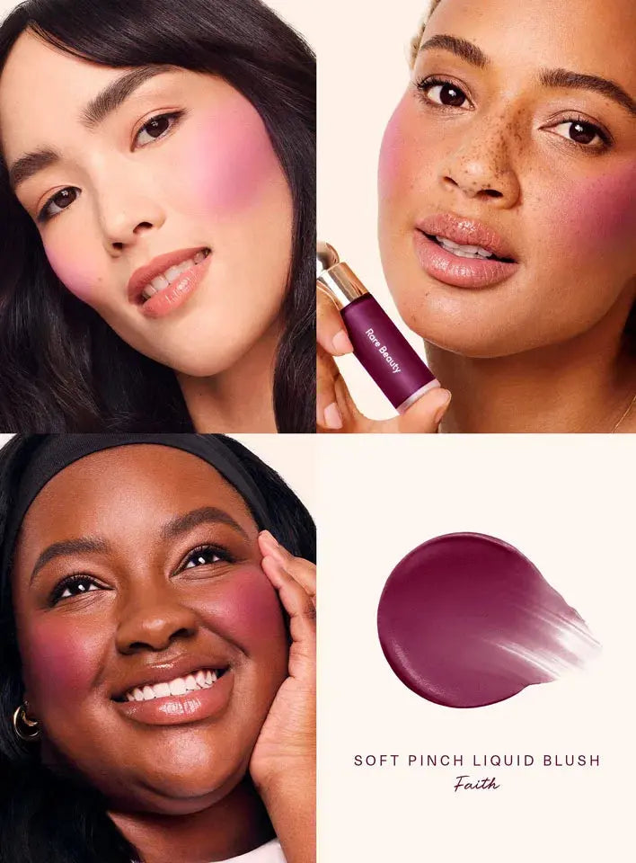 Rare Beauty Blush Color Face Makeup Blusher Natural Long Lasting Muddy Cheek Rouge Water Glossy Moisturizer Liquid Blush Cream High Class Cosmetics