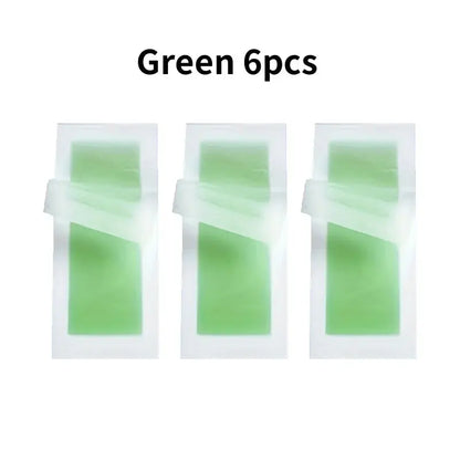 Professional Warning Tapes For Summer Hair Removal, Double Face Cold Warning Paper For Legs, Body, Face,6 Sticks, 10/20 Sticks High Class Cosmetics