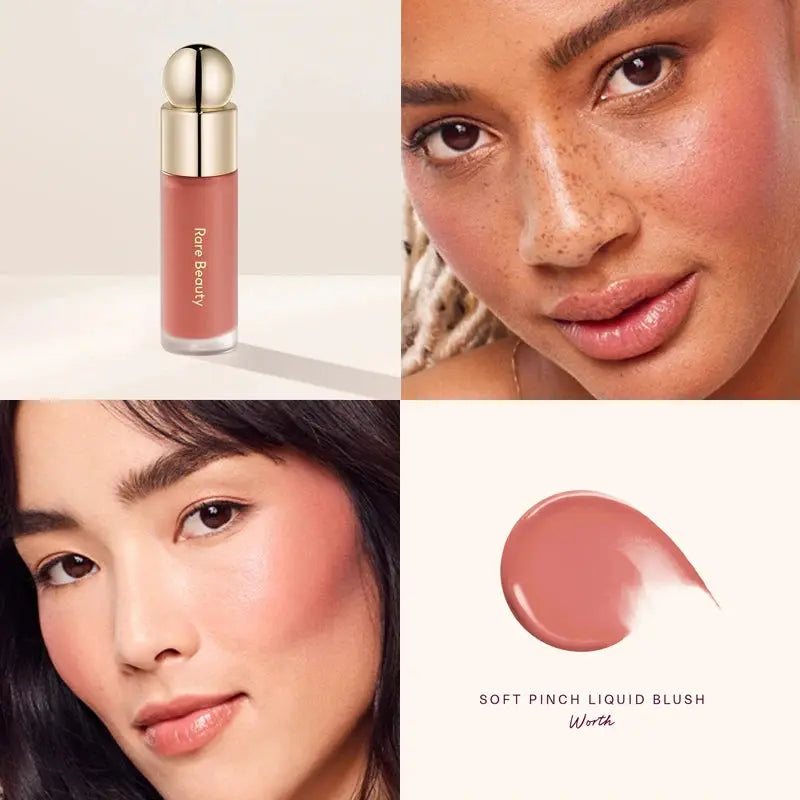 Original Rare Beauty 3D Face Contour Liquid Bronzer Shade Smooth Highlight Mirror Lasting Natural Nose Shadow Waterproof Makeup High Class Cosmetics