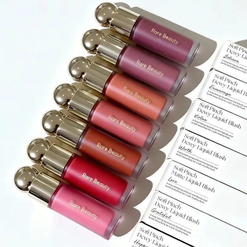 Rare Beauty Blush Color Face Makeup Blusher Natural Long Lasting Muddy Cheek Rouge Water Glossy Moisturizer Liquid Blush Cream High Class Cosmetics