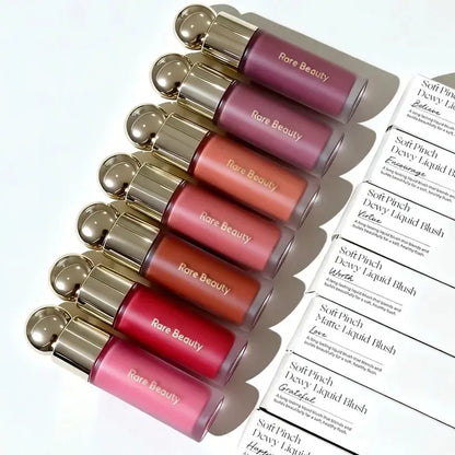 Rare Beauty Blush Color Face Makeup Blusher Natural Long Lasting Muddy Cheek Rouge Water Glossy Moisturizer Liquid Blush Cream High Class Cosmetics