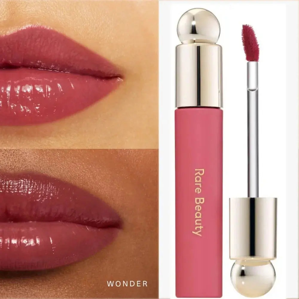 Rare Beauty Soft Pinch Tinted Lip Oil Stain Lip Gloss Delight Hope Happy Wonder Liquid Blush Makeup Cosmetics Face Eye Blusher High Class Cosmetics