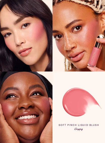 Rare Beauty Soft Pinch Tinted Lip Oil Stain Lip Gloss Delight Hope Happy Wonder Liquid Blush Makeup Cosmetics Face Eye Blusher High Class Cosmetics