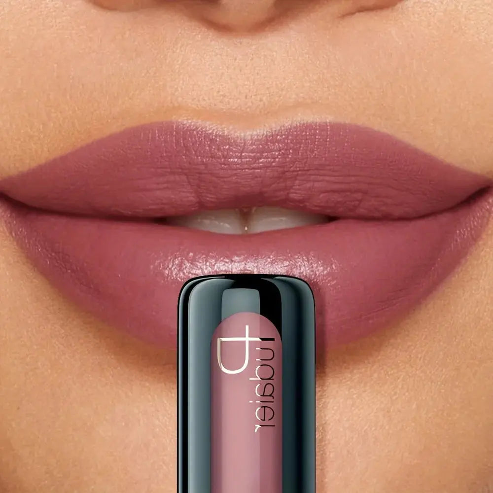 1pc Matte Velvet Lip Gloss, Highly Saturated Liquid Lip Mud, Non-Stick Long Lasting, All Skin Tones Compatible,Mother's Day Gift High Class Cosmetics