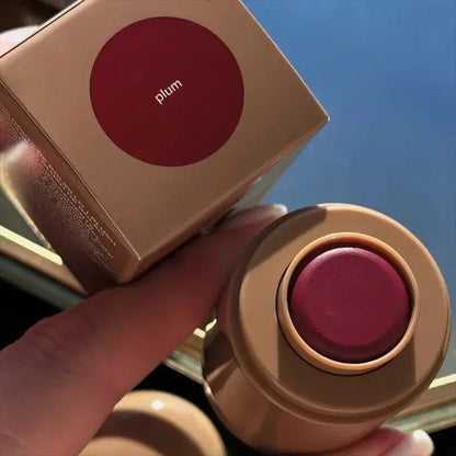 Rhod Pocket Blush LIP Stick Lip And Cheek Hydrating Stick Natural Rouge Powder Blush Cream Lipstick Cheek Easy To Apply Color High Class Cosmetics