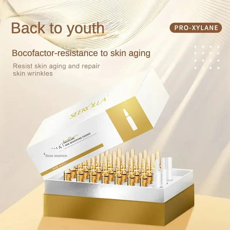 Hyaluronic Acid Peptide Whitening Serum Remove Dark Spots Melanin Brighten Shrink Pores  Moisturizing Fade Fine Lines High Class Cosmetics