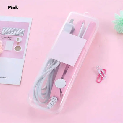 Mini Hair-Straightener Curly and Straight Hair Supplies Thermostatic Electric Ceramic Curling Iron National standard double flat High Class Cosmetics