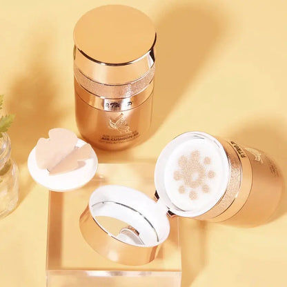 Air Cushion BB Cream Moisturizing Foundation Concealer Whitening Oil-control Waterproof Butterfly Powder Puff  Makeup Cosmetics High Class Cosmetics