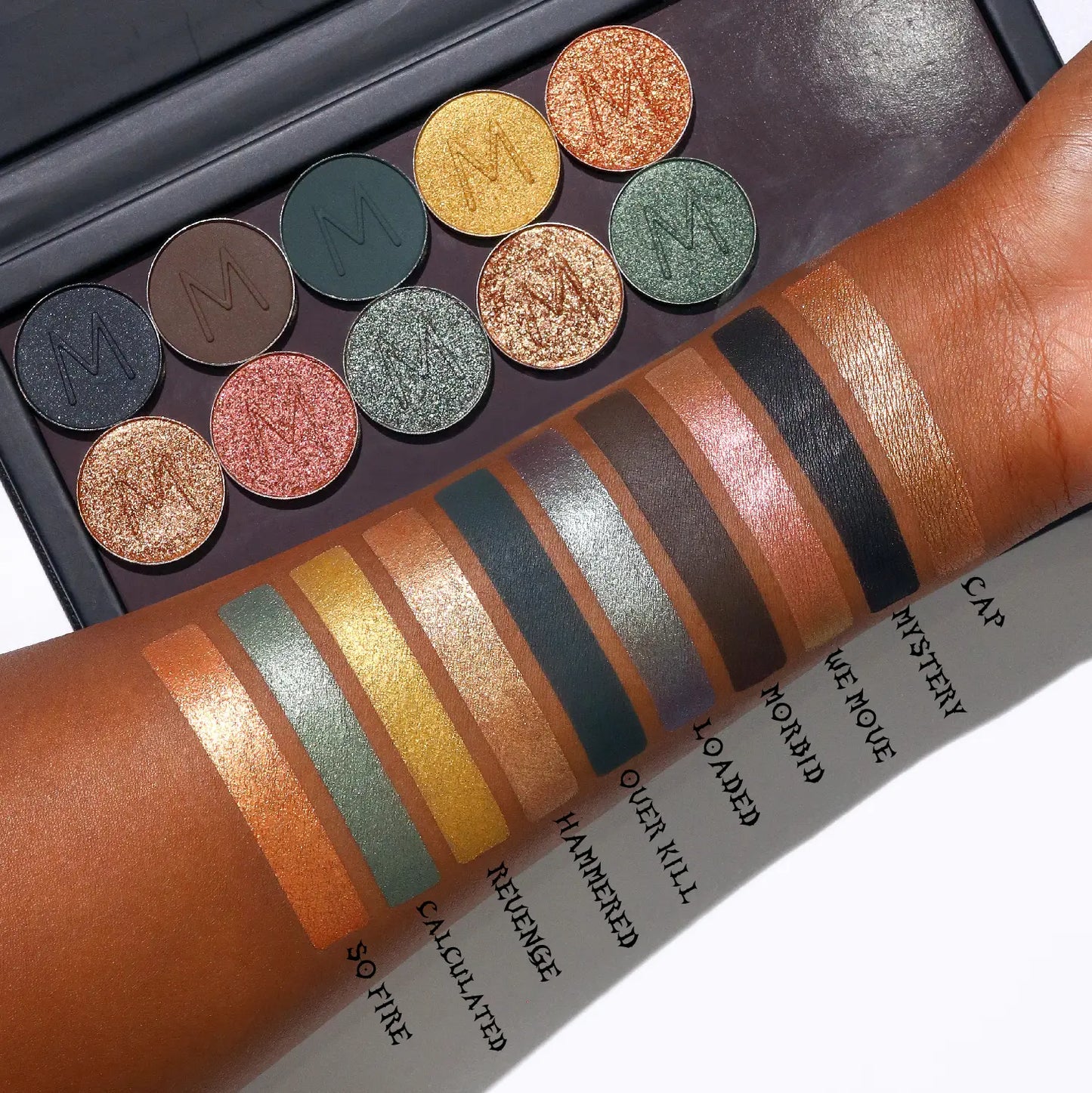 Eyeshadow Lineup Makeup A Murder, INC