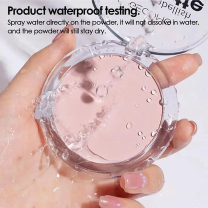 Make Up Face Powder Pressed Powder Brighten Oil-control Nude Makeup Pressed Powder Foundation Makeup Base Cosmetics High Class Cosmetics