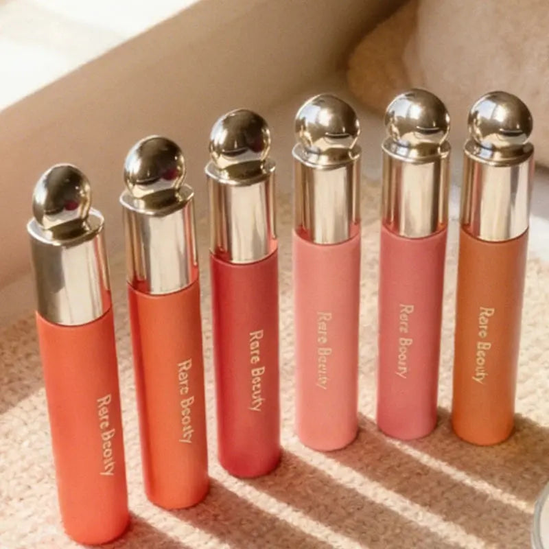 Rare Beauty Glossy Smooth and Transparent Lipsticks That Complement Various Makeup Looks Liquid Blushes Touch of Makeup Flair High Class Cosmetics