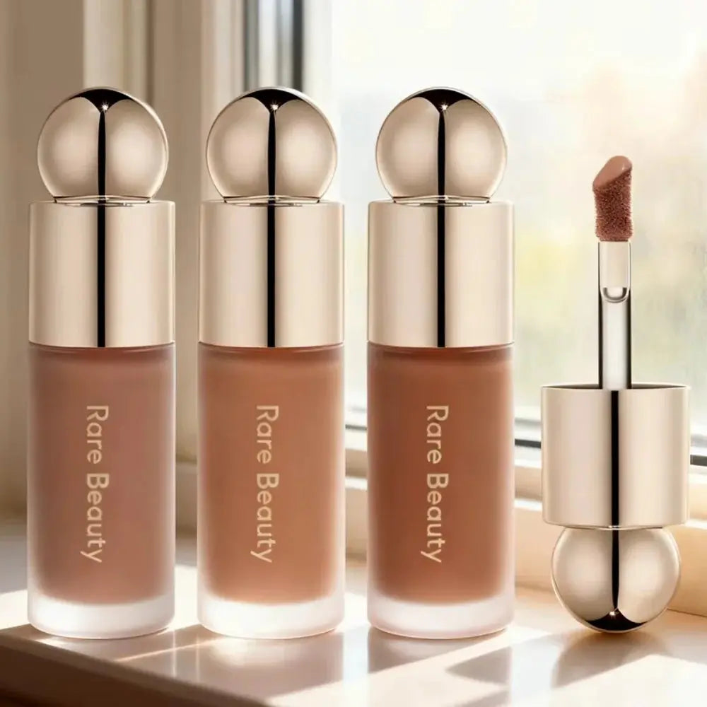 Rare Beauty Serene Gentle Mellow Solac Liquid Bronzer Shade Face Contour Smooth Highlight Mirror Lasting Natural Shadow Makeup High Class Cosmetics