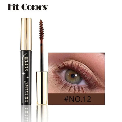 Colored Mascara Makeup 4D Silky Natural Long Eyelashes Mascara Waterproof Long-lasting Extension Thick Lasting Curling Mascara High Class Cosmetics
