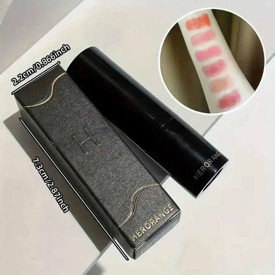Lipstick red brown lipstick waterproof moisturizing mirror lipstick lip gloss natural long-lasting makeup Valentine's Day gift High Class Cosmetics