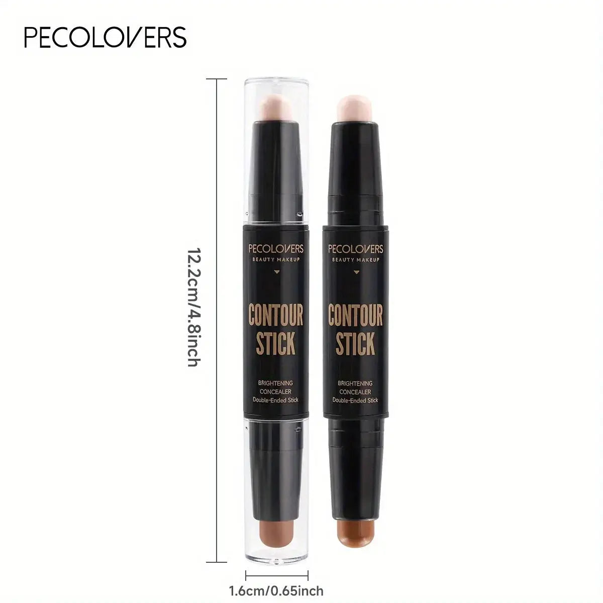Double Head Highlight Pen Face Make Up Liquid Waterproof Contouring Foundation Contour Makeup Concealer Stick Pencil Cosmetics High Class Cosmetics
