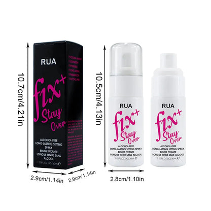Mattifying Waterproof Setting Spray Glossy Matte Base Makeup Control Oil Non-Sticky Waterproof Make-up Fixer Spray for All Skin High Class Cosmetics