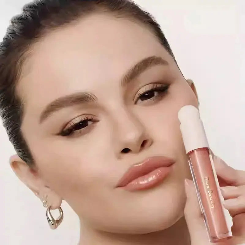 RARE BEAUTY 6-color Beam Fine Blaze Sparkling Lipstick and Smooth Lip Gloss A Natural Beauty That Accentuates Your Complexion High Class Cosmetics