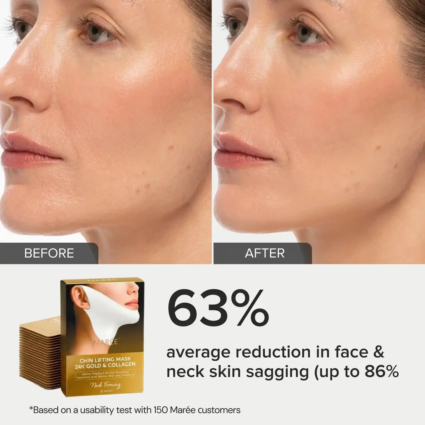 24K Gold V-Line Lifting Mask Maree